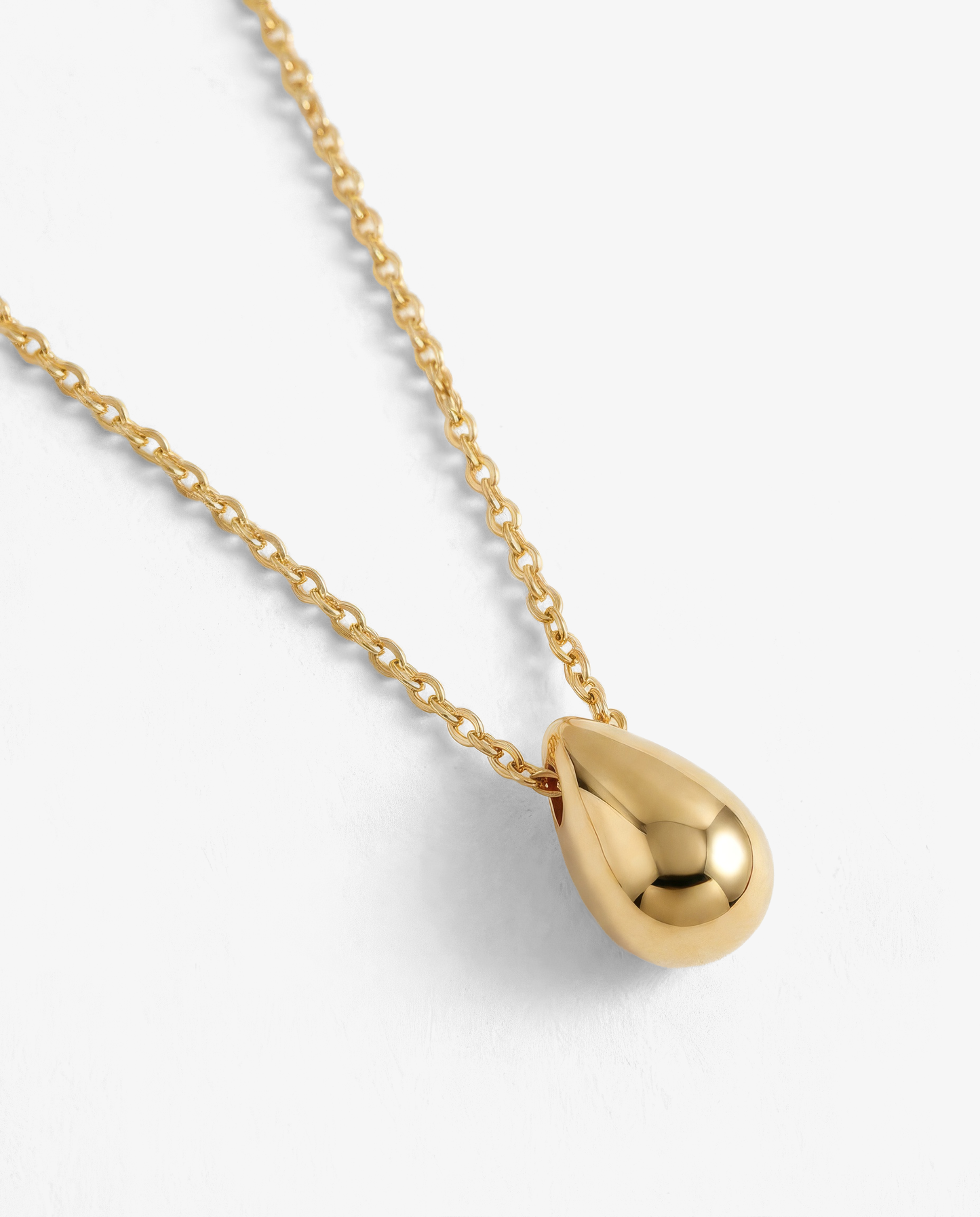 Everyday Pear & S-Chain Necklace Set