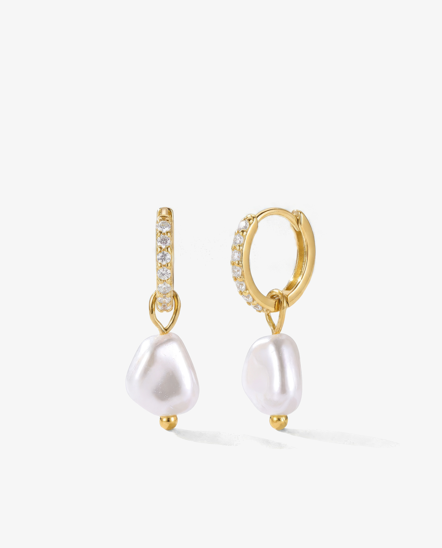 Baroque Pearl Drop Earrings
