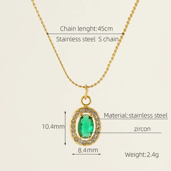 Oval [Green 】