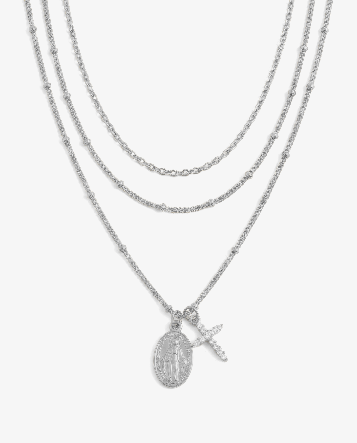 Miracolosa & Satellite & Cable Necklace Set