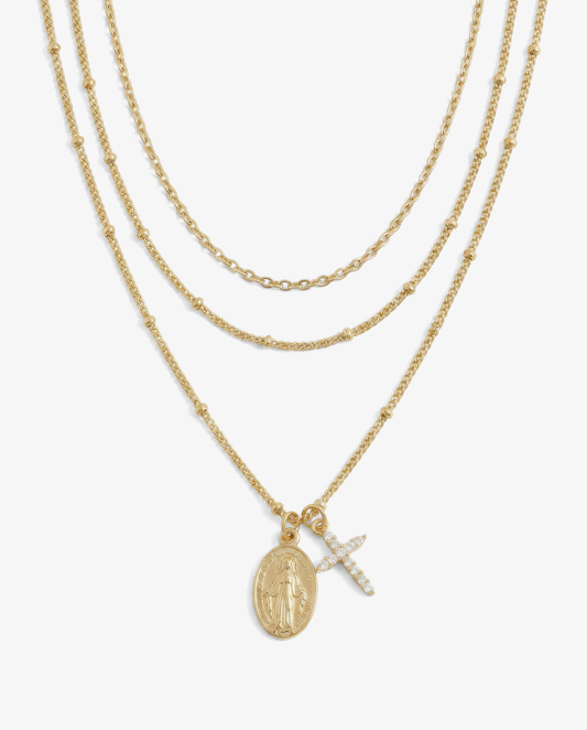 Miracolosa & Satellite & Cable Necklace Set