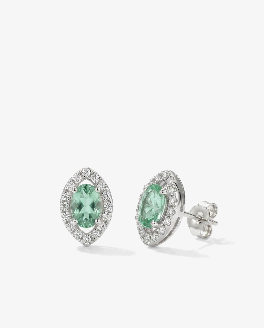 Apatite Rhombus Studs