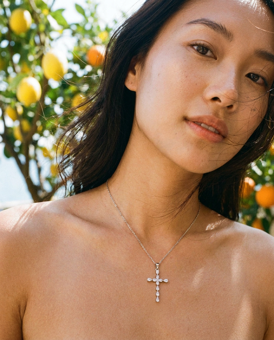 Bellagio Cross Necklace