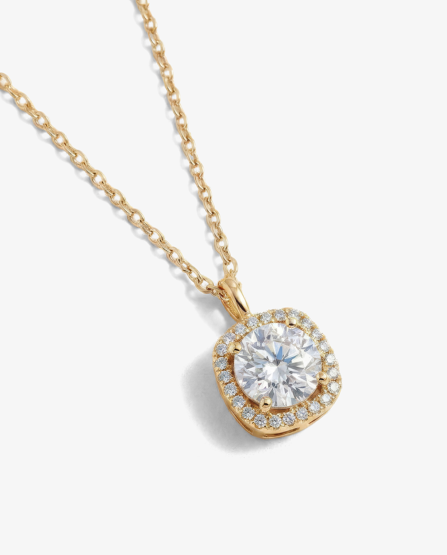 Halo Pendant Necklace