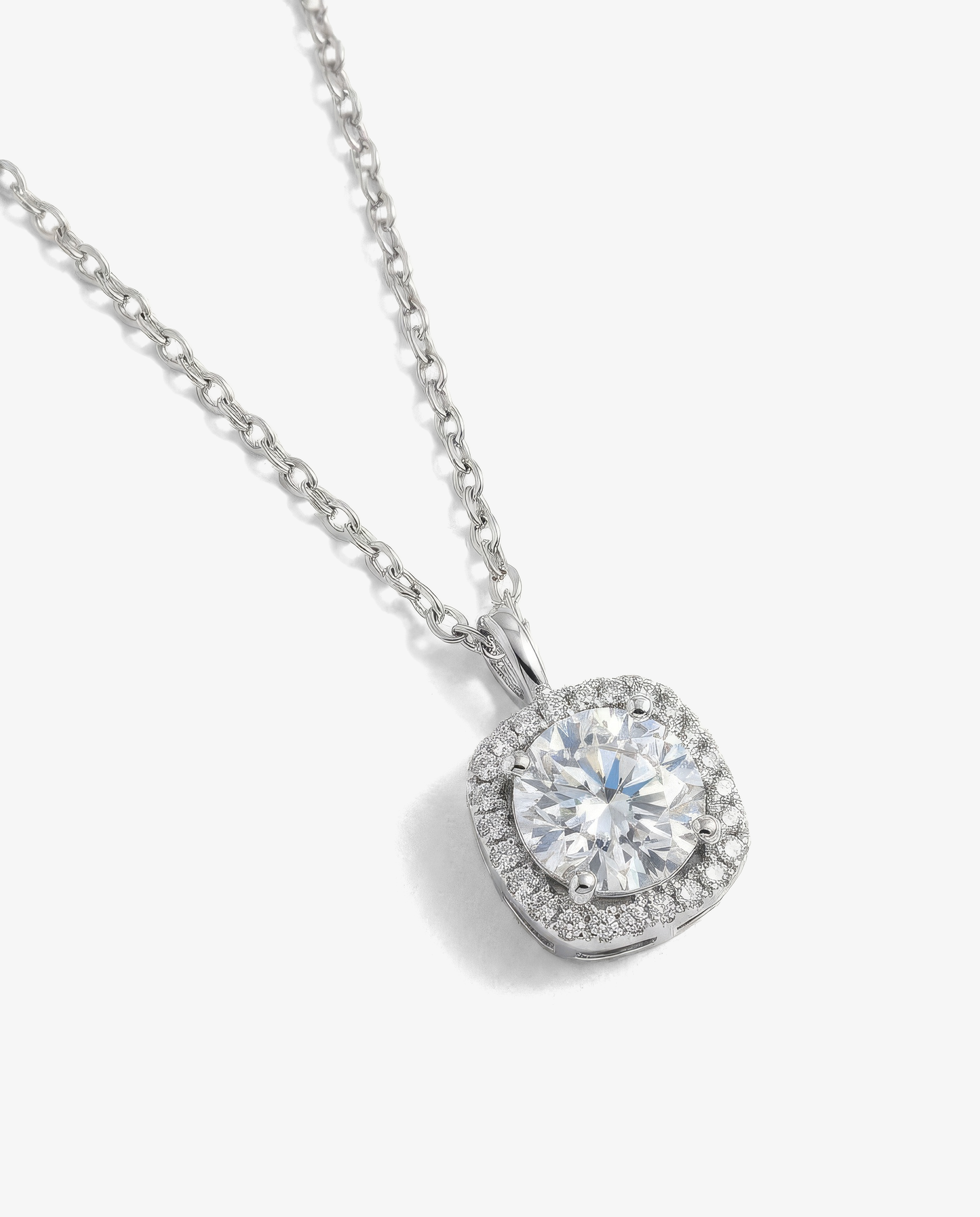 Halo Pendant Necklace